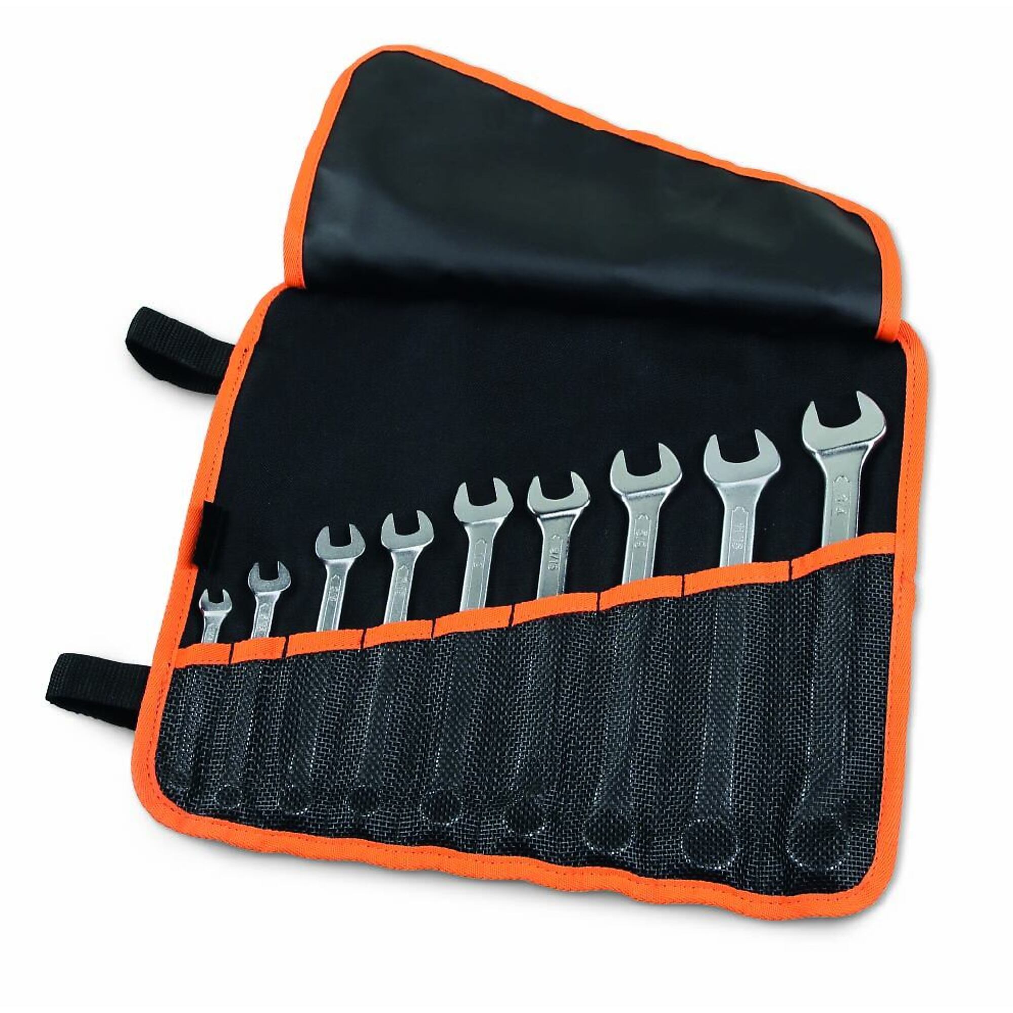 Beta Set of 9 Combination Wrenches in Tool Roll — SAE 1/4in.–3/4in., Model# 42AS/B9N